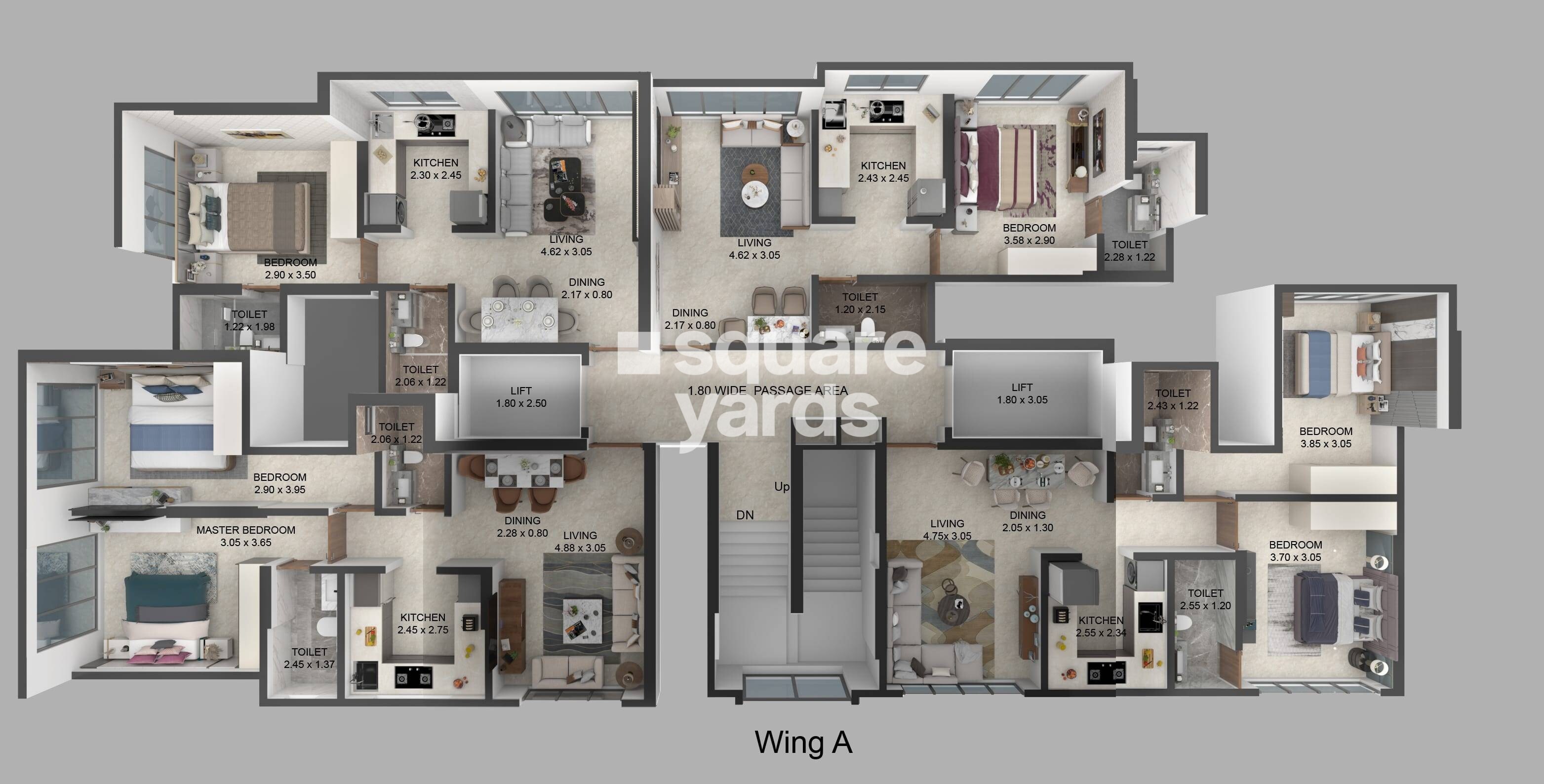 Aakash Srishthi Floor Plans 1