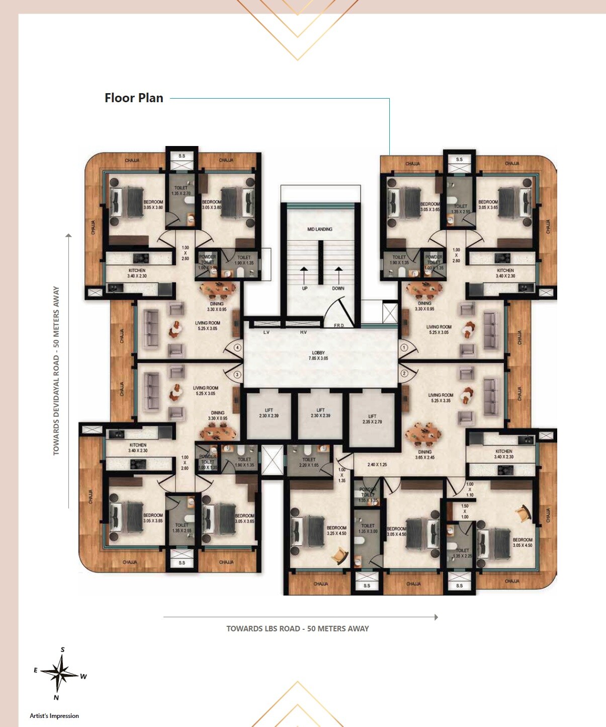 Aarambh Ambe Ashirwad Floor Plans
