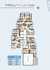 Aarsh Parshva Avenue Floor Plans