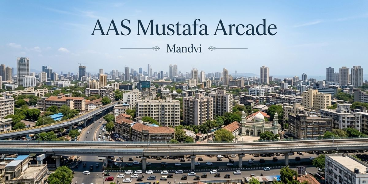 AAS Mustafa Arcade residential project in Mandvi