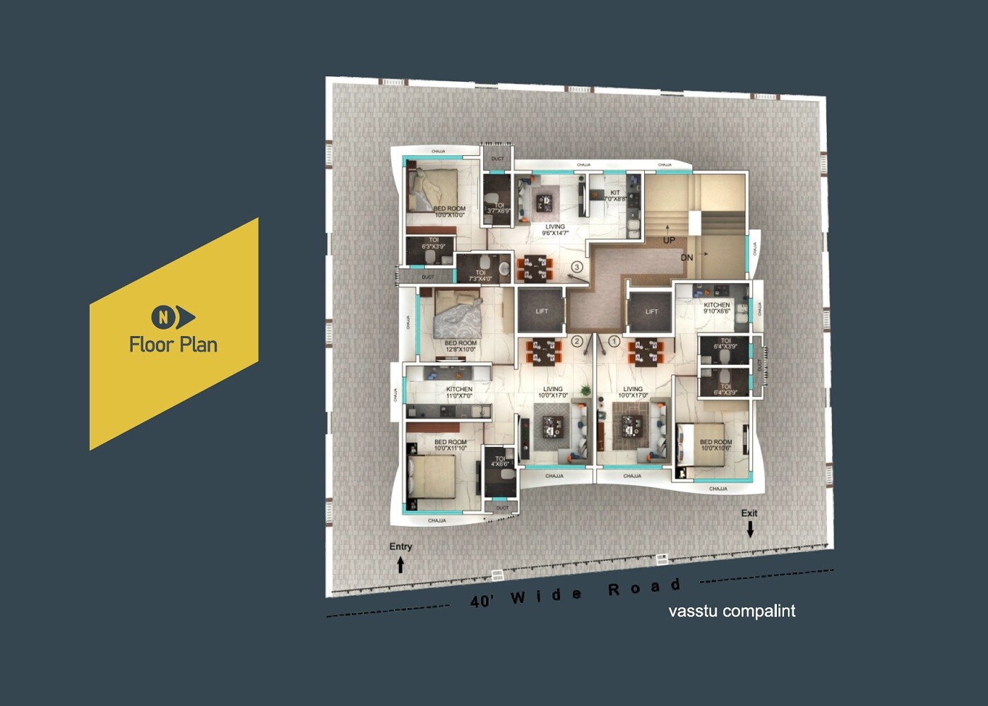 Aayush Aarna Floor Plans