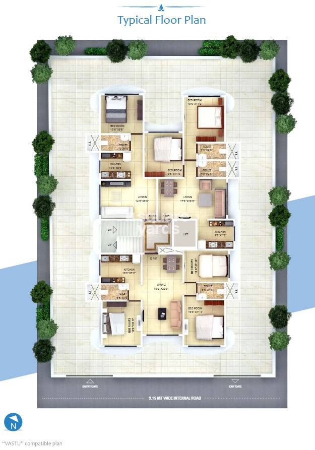 Aayush Aastha Floor Plans