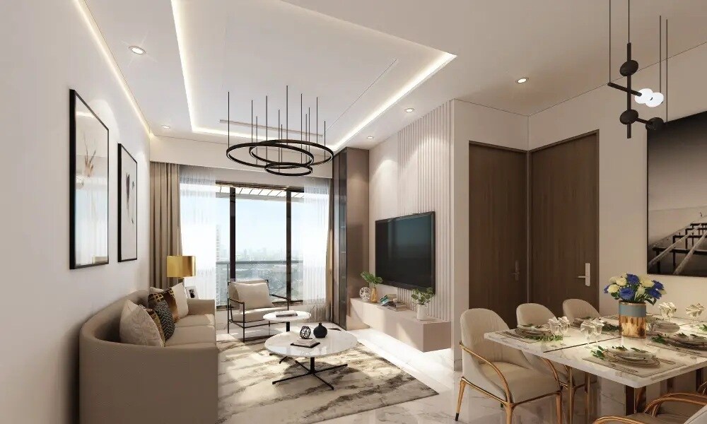Aayush Gokul Apartment Interiors 4