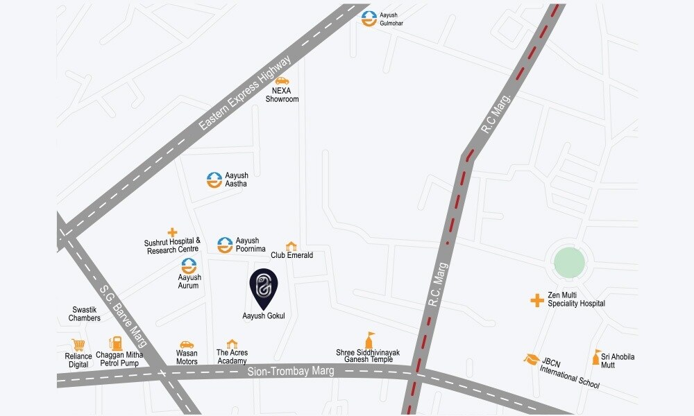 Aayush Gokul Location Image
