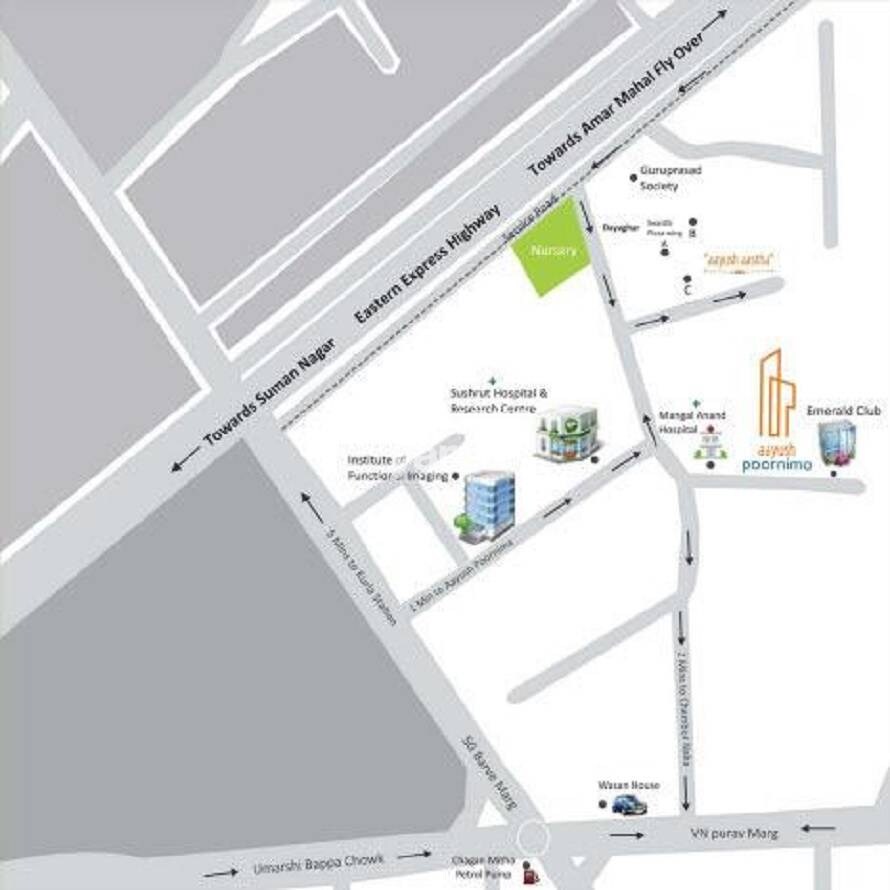 Aayush Poornima Location Image