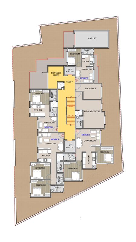 Accurate Neelkamal Master Plan Image