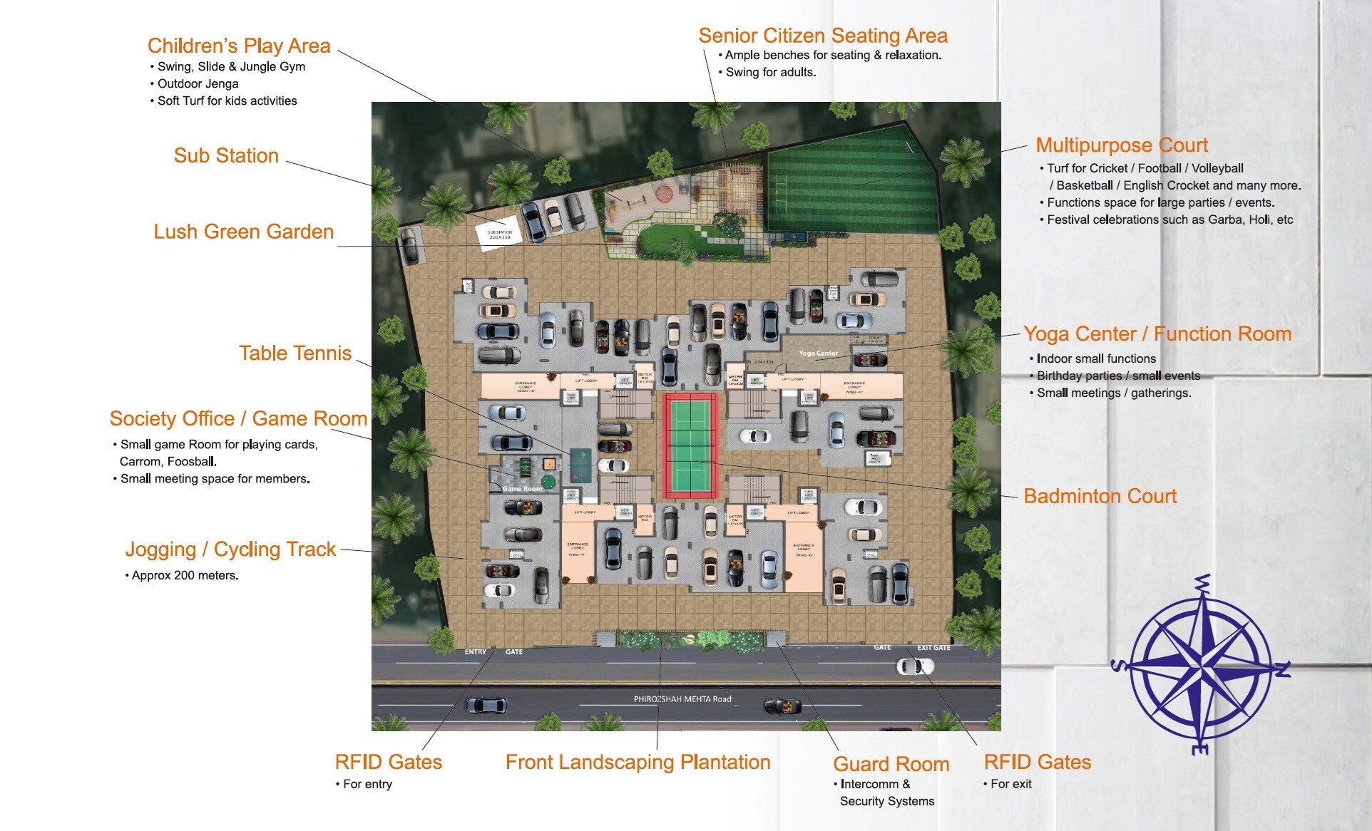 Acharat Baug Master Plan Image