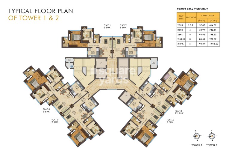 Acme Oasis Floor Plans