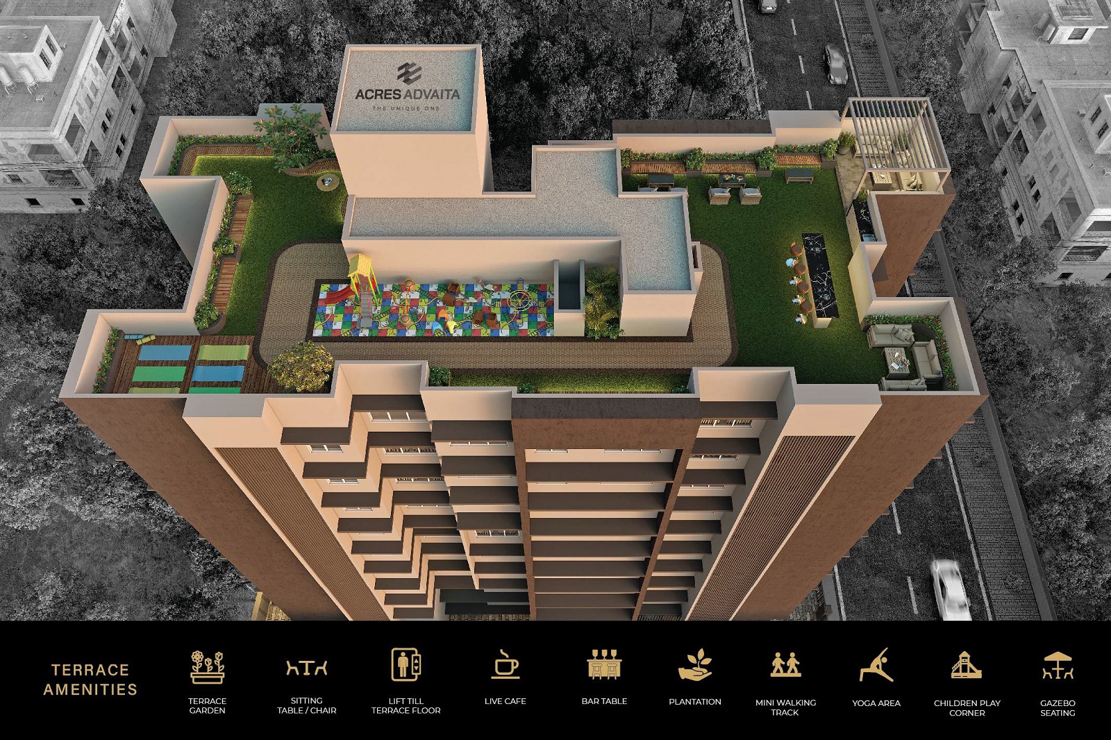 Acres Advaita Amenities Features