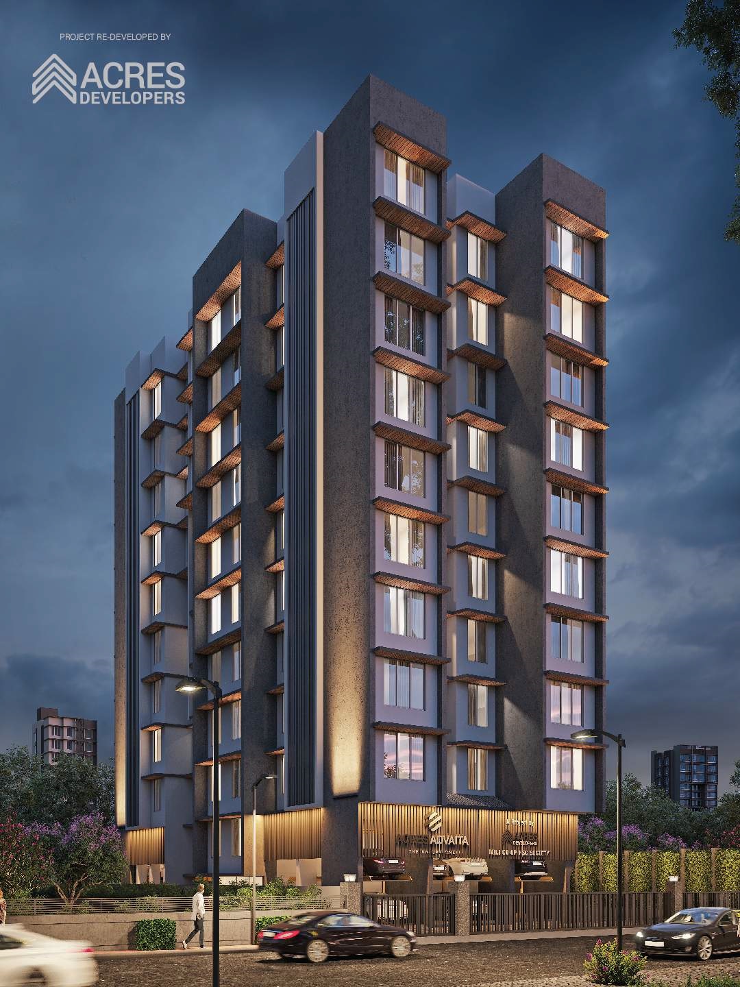 Acres Advaita Apartment Exteriors