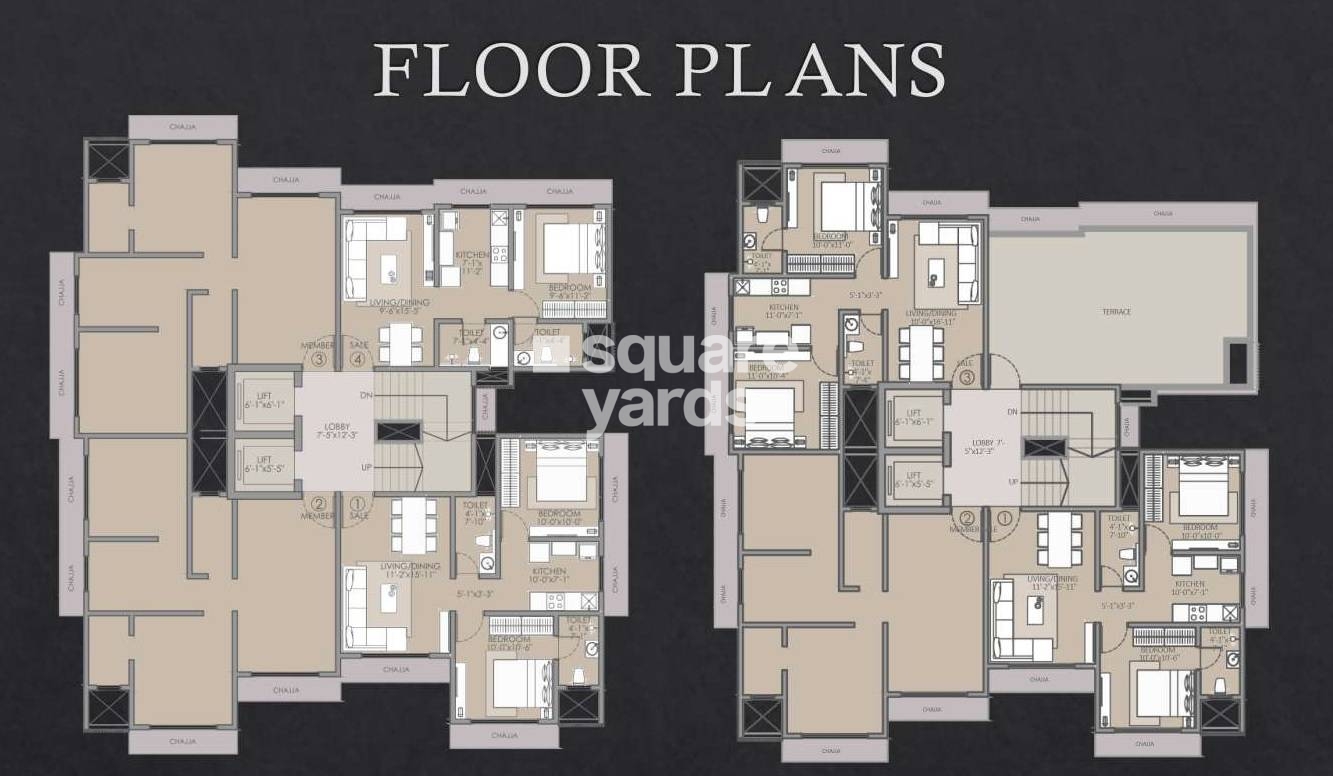 Acres Espacer Floor Plans