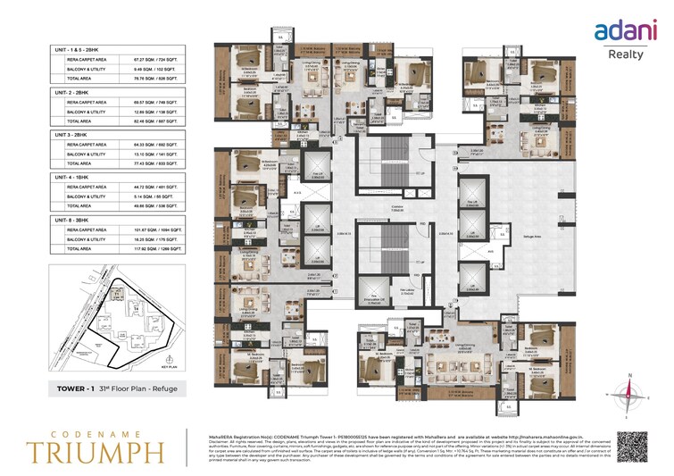 Adani Airica Floor Plans 8