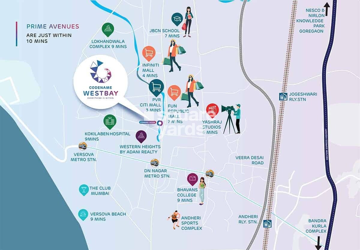 Adani Codename Westbay Location Image