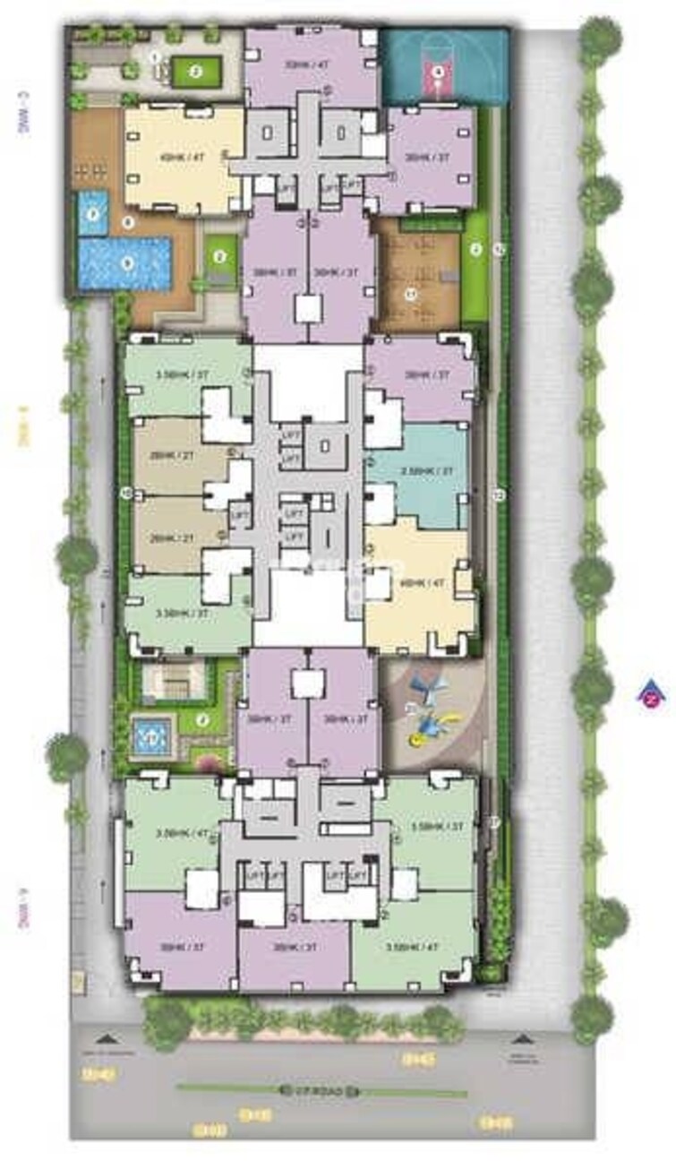 Adani Group Western Heights Master Plan Image