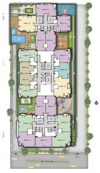 Adani Group Western Heights Master Plan Image