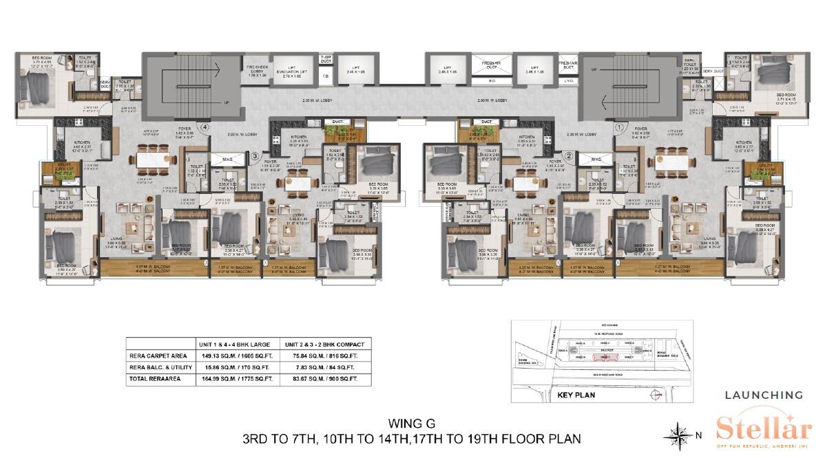 Adani Linkbay Residences Floor Plans