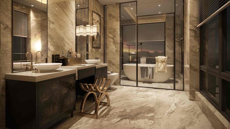 Adani Ten BKC Apartment Interiors 2