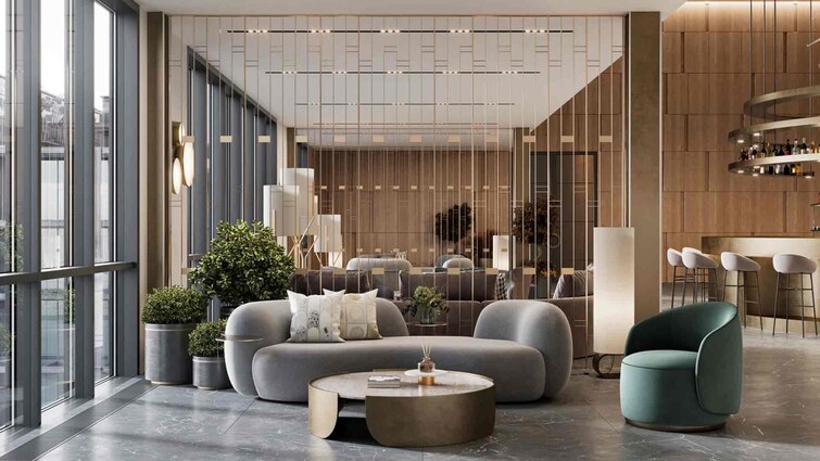 Adani Ten BKC Apartment Interiors 4