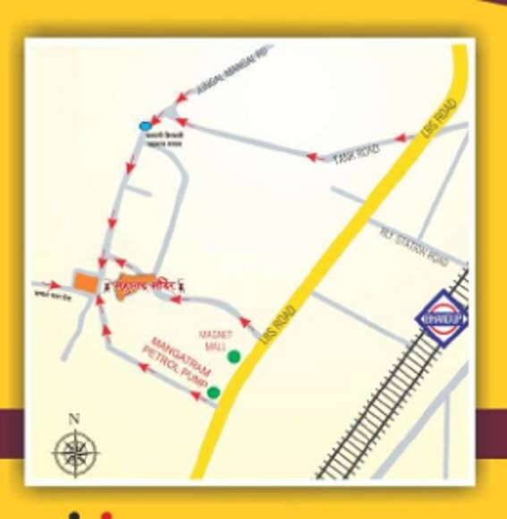 Adhikari Maharashtra Mandir Location Image