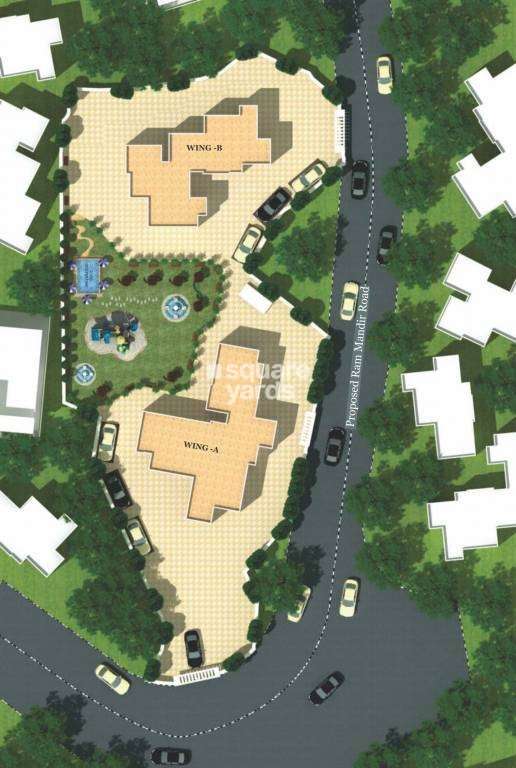 adinath sanvi heights project master plan image1