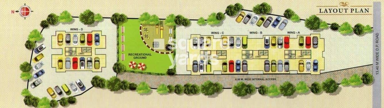 Adinathay Aurigae Residency D Wing Master Plan 1