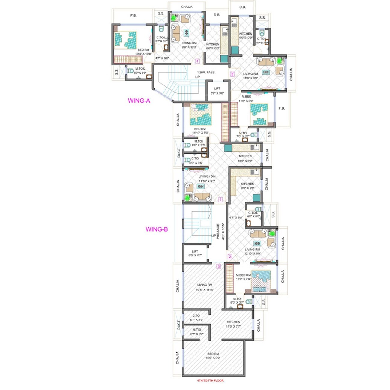 Aditya Eksar Kavita Floor Plans 2