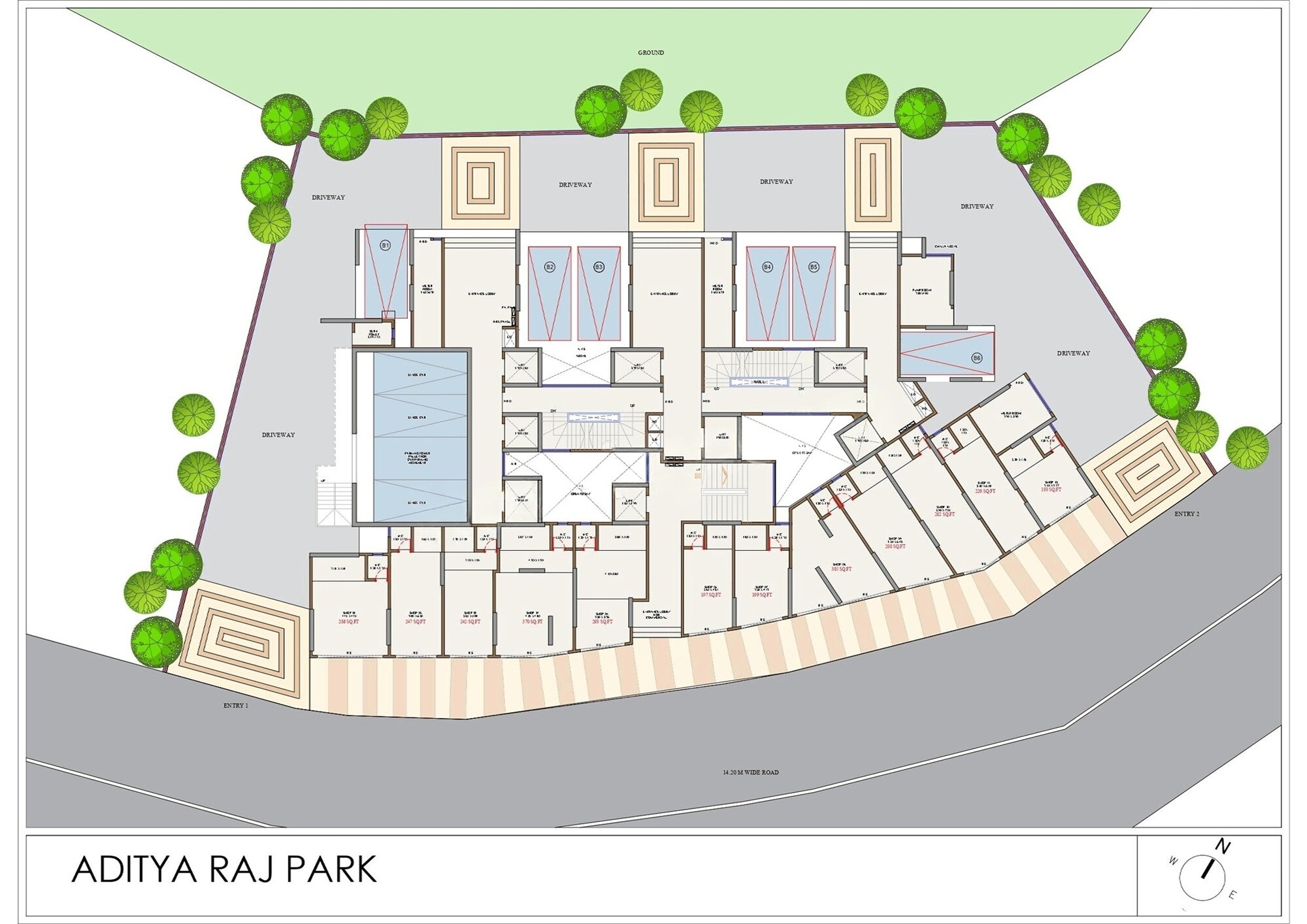 Adityaraj Park Master Plan Image