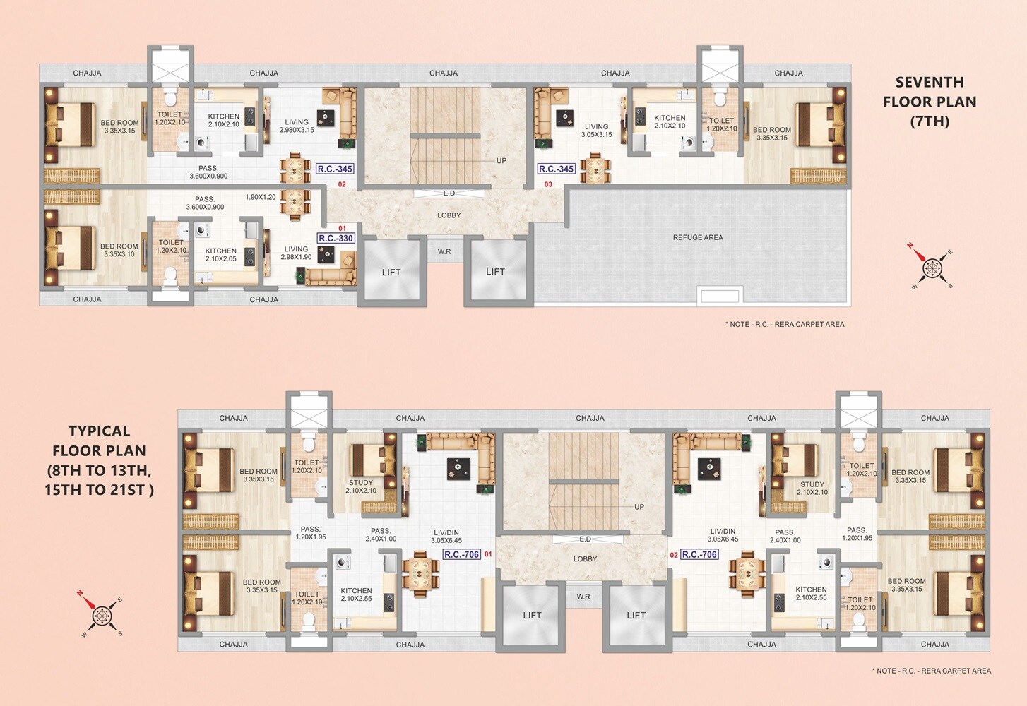 Adityaraj Pride Floor Plans