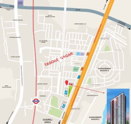 Adityaraj Royale Location Image