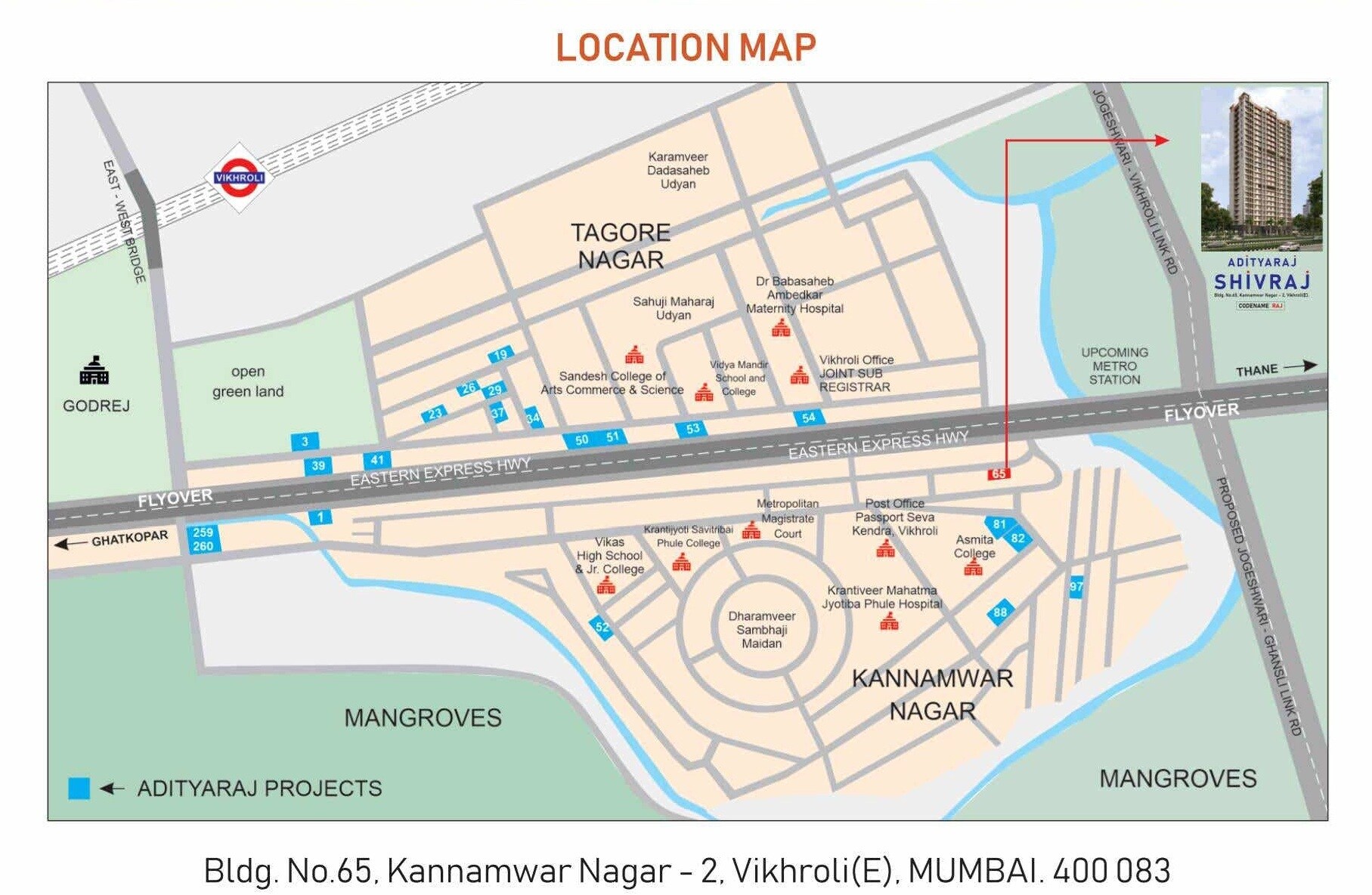 Adityaraj Shivraj Location Image