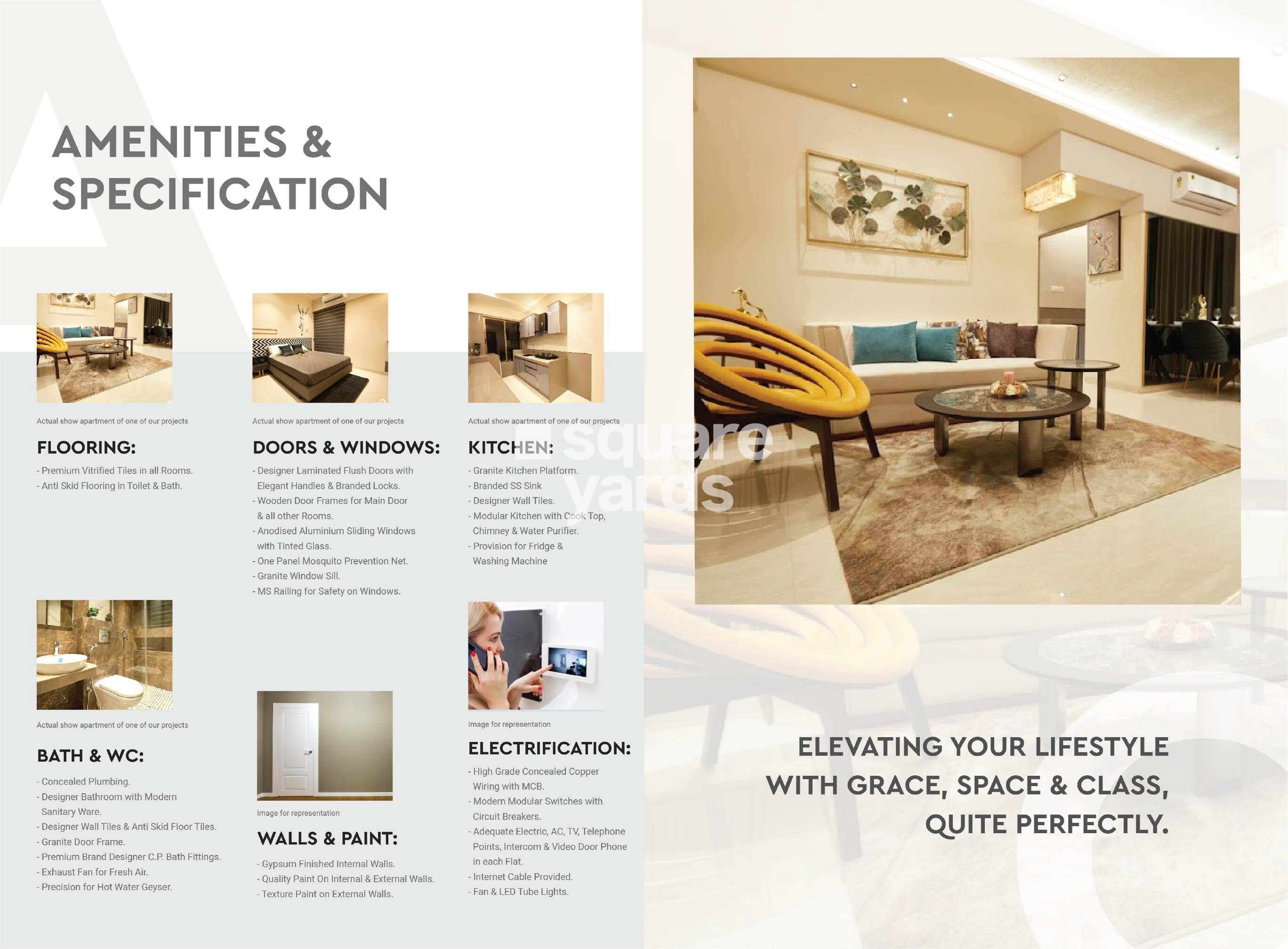 Adityaraj Signature Apartment Interiors