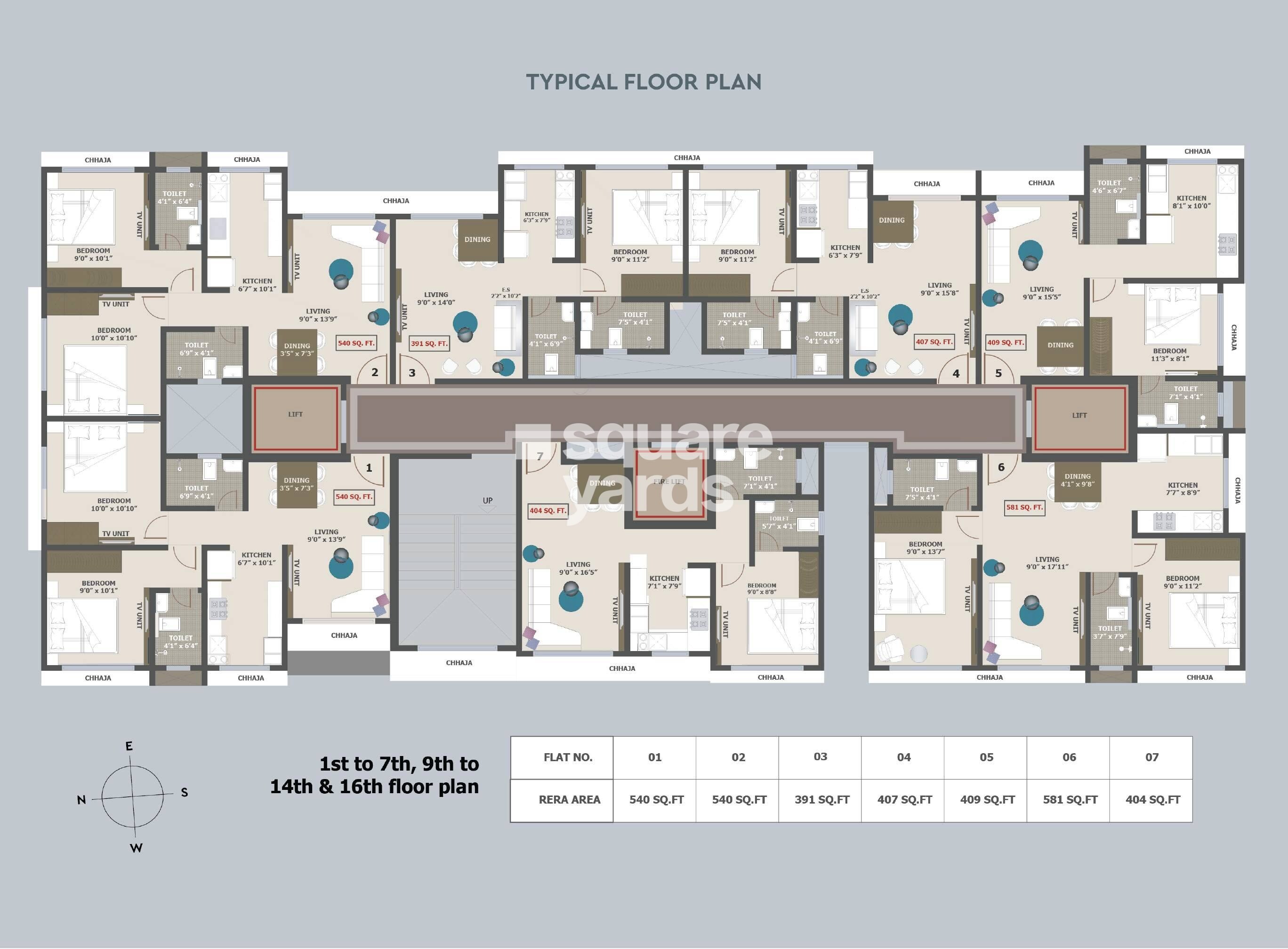 Adityaraj Signature Floor Plans 1