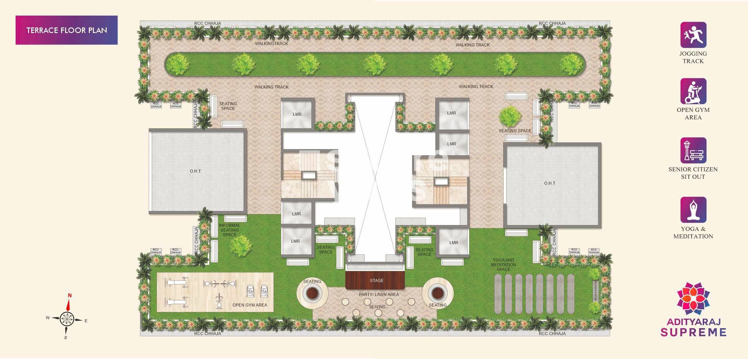 Adityaraj-Supreme_a collage of images of a building