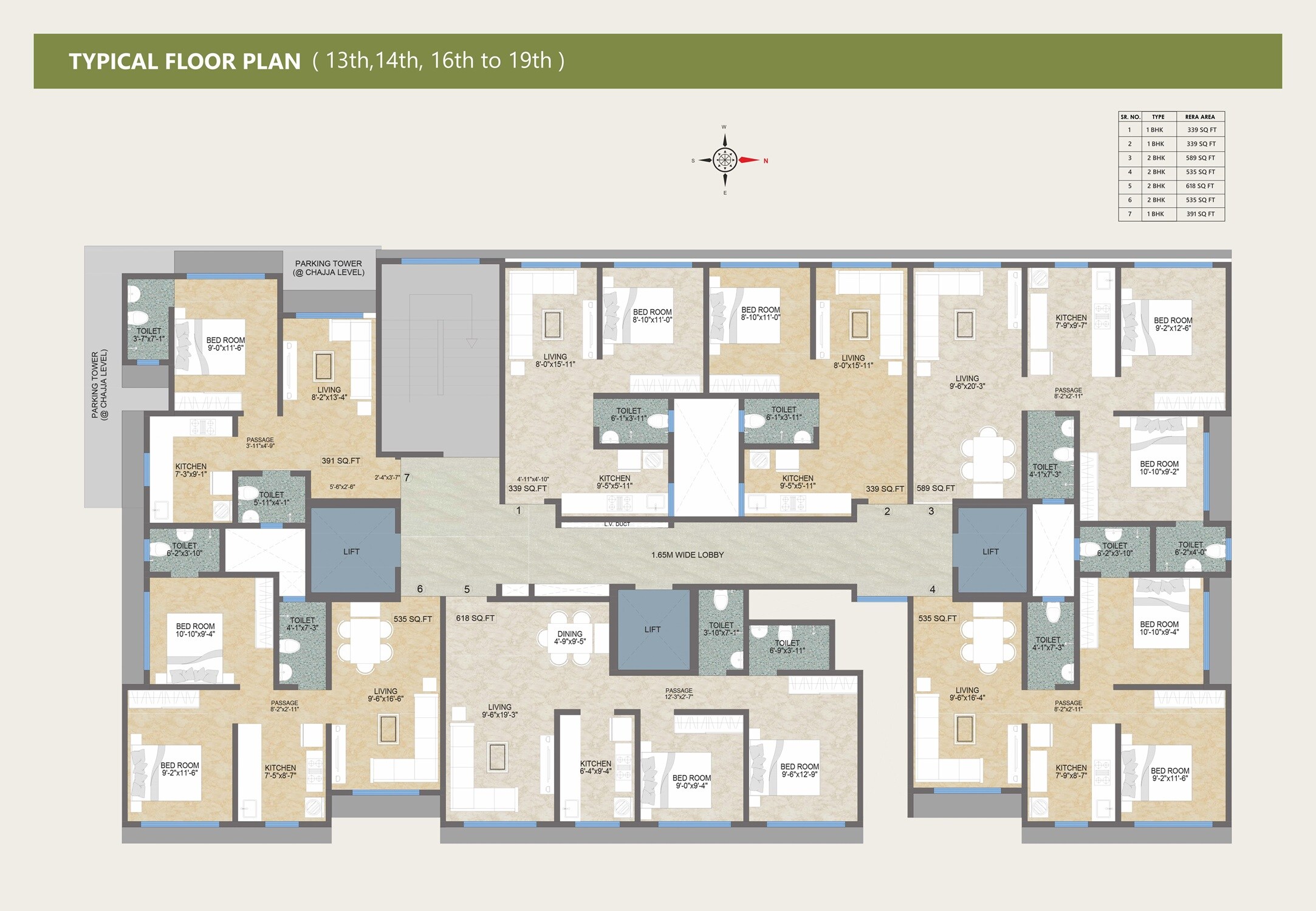 Adityaraj Tapovan Floor Plans