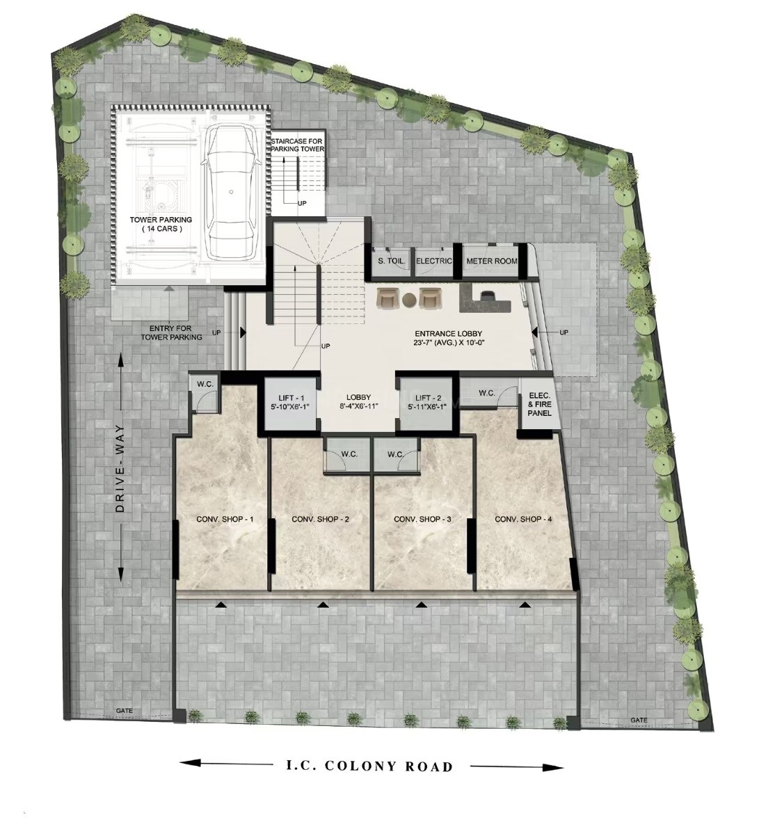Adnani Glory Apartments Floor Plans 3