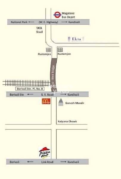 Agarwal Ekta Apartment Location Image