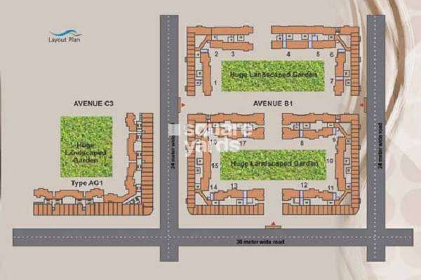agarwal lifestyle project master plan image1