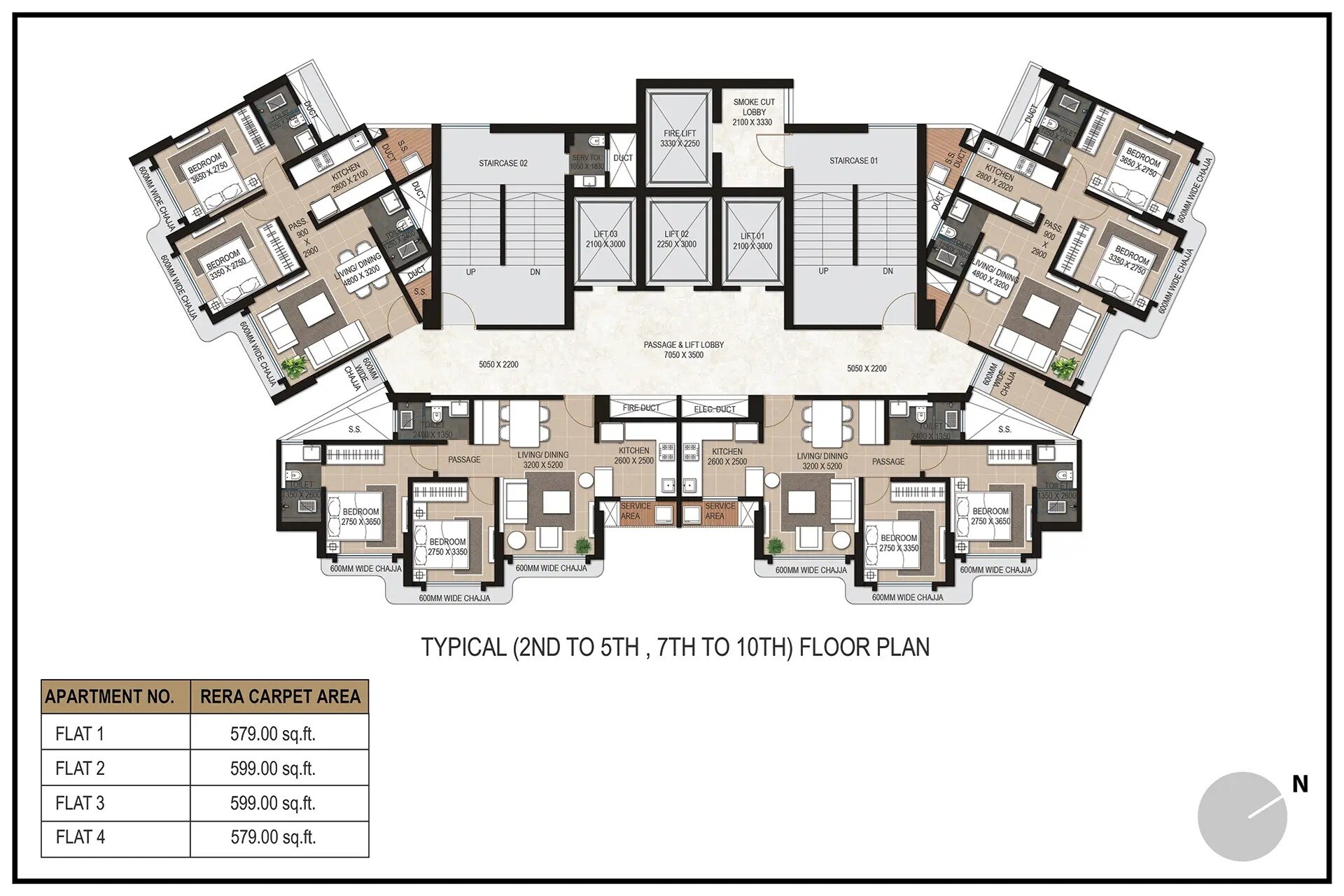 AGM Sixty 3 WE Floor Plans