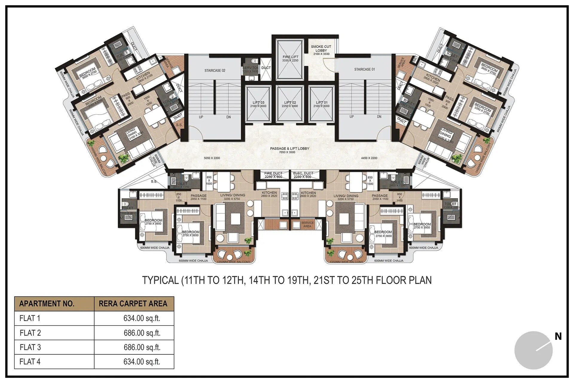 AGM Sixty 3 WE Floor Plans