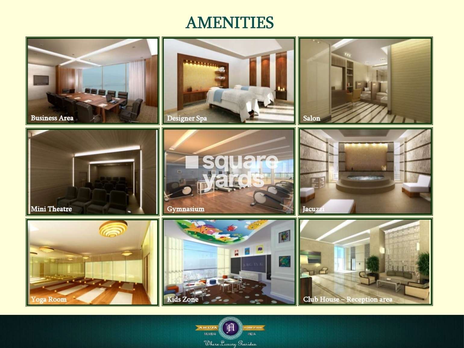 ahuja towers project amenities features1 9085