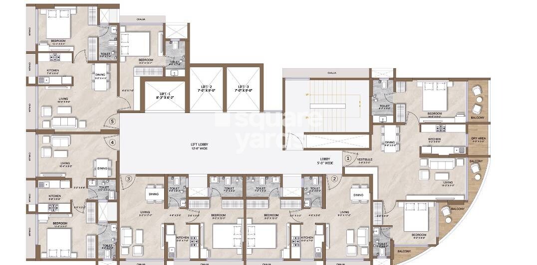 AIM Paradise Floor Plans
