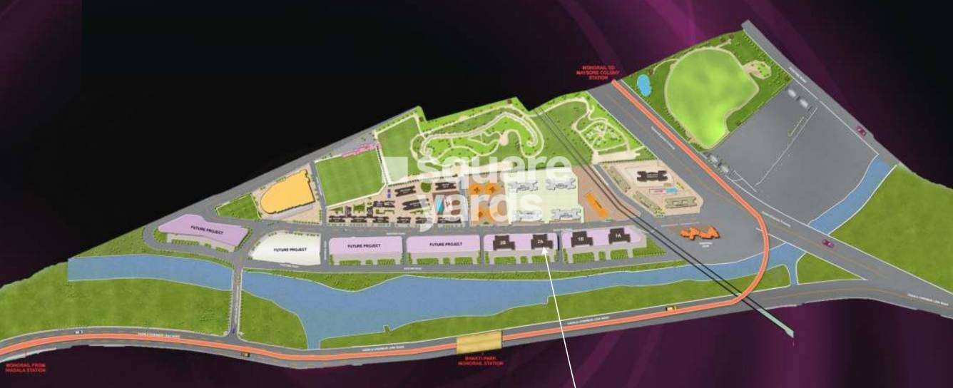 ajmera bhakti park project master plan image1