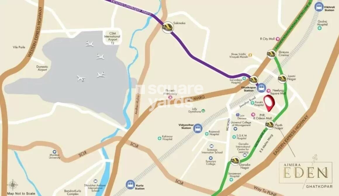 Ajmera Eden Location Image