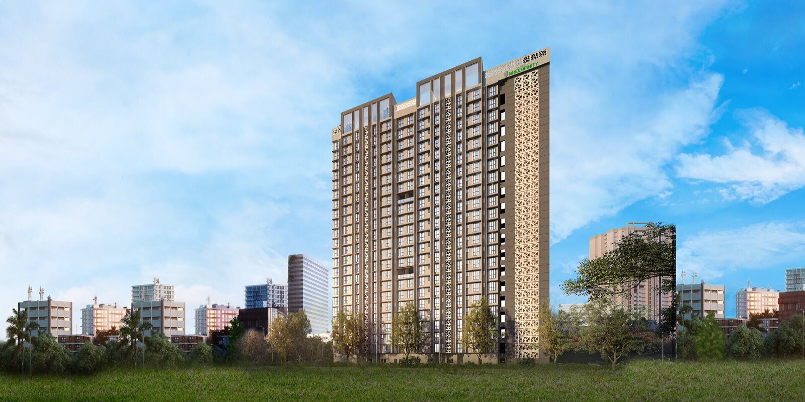 Ajmera Greenfinity residential project in Wadala East