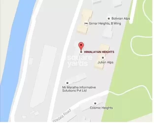 Ajmera Himalayan Heights Location Image