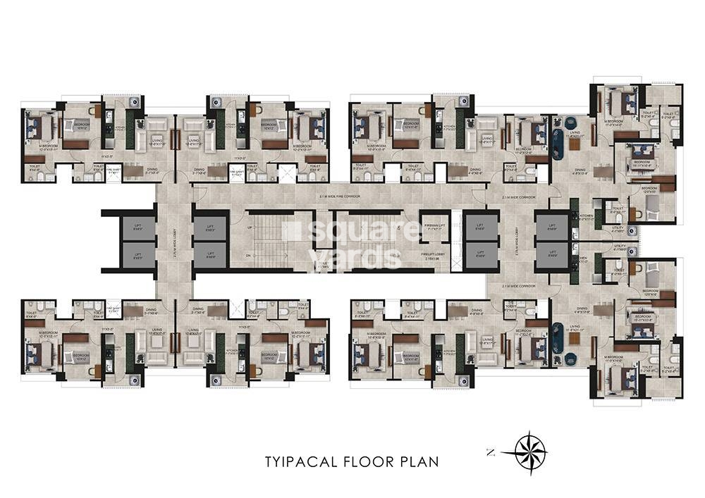 Ajmera Manhattan Floor Plans