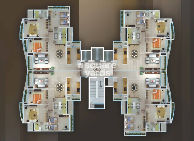 Ajmera Pristine Floor Plans
