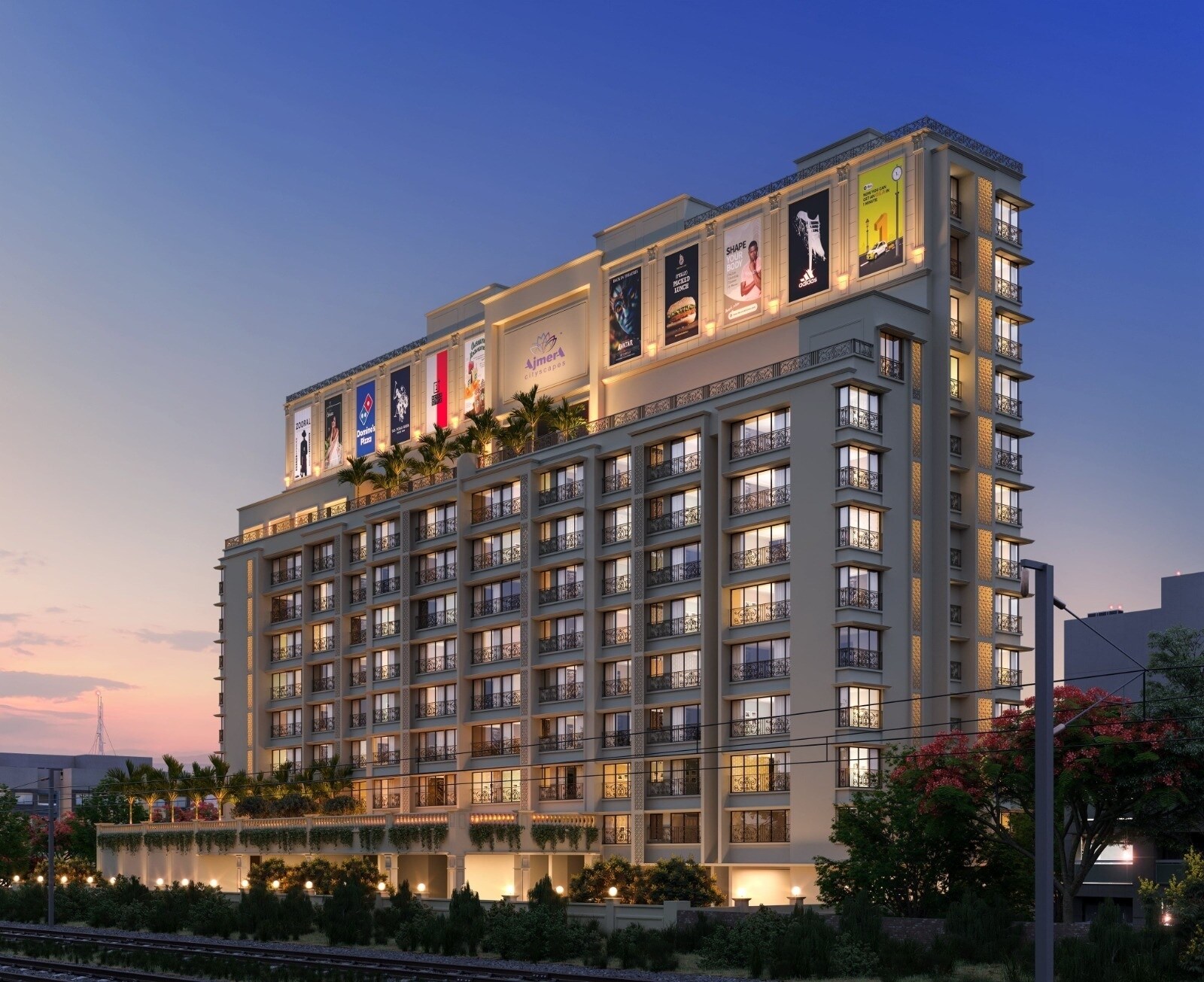 Ajmera Shringaar Apartment Exteriors 2