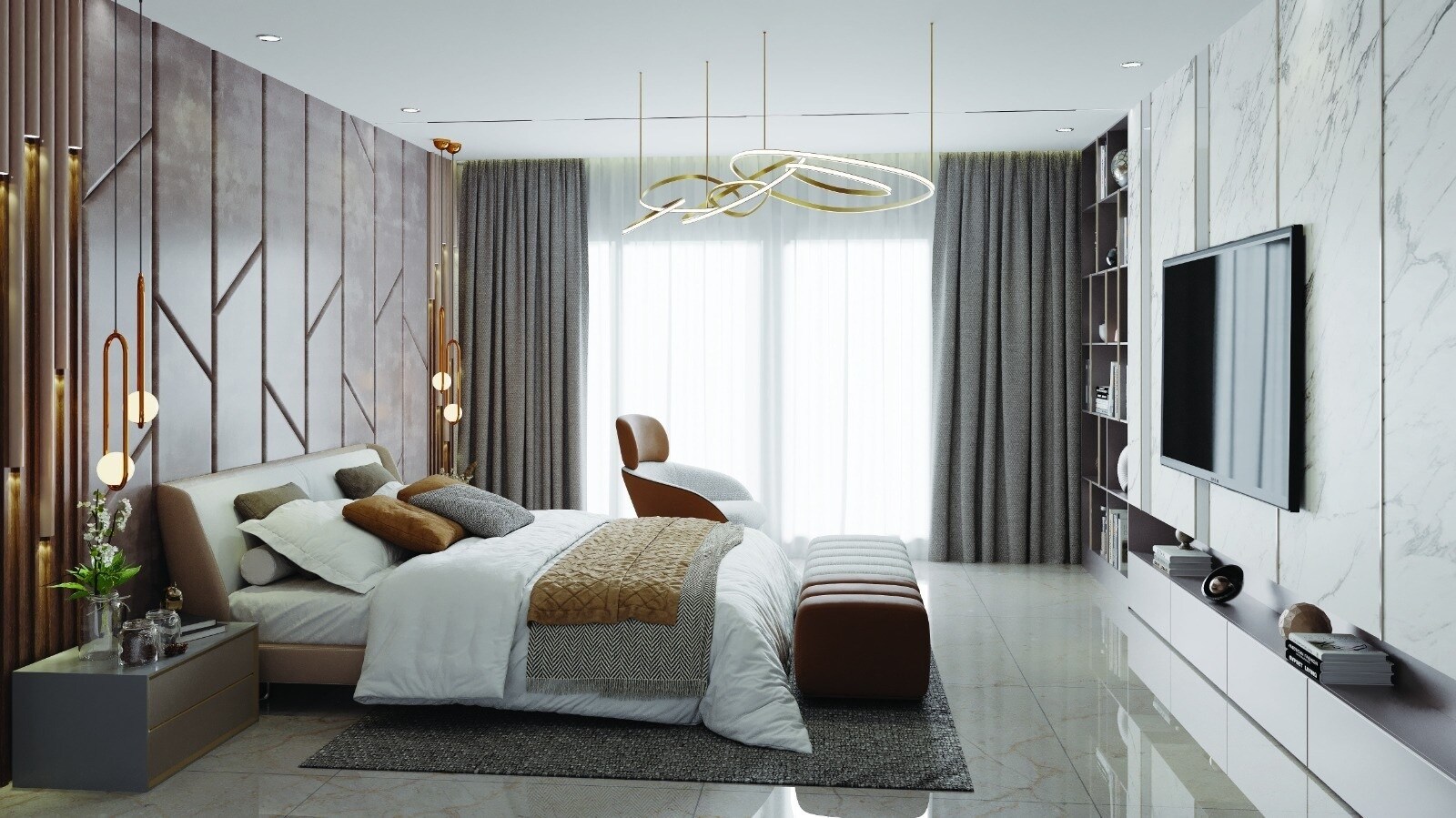 Ajmera Shringaar Apartment Interiors 1