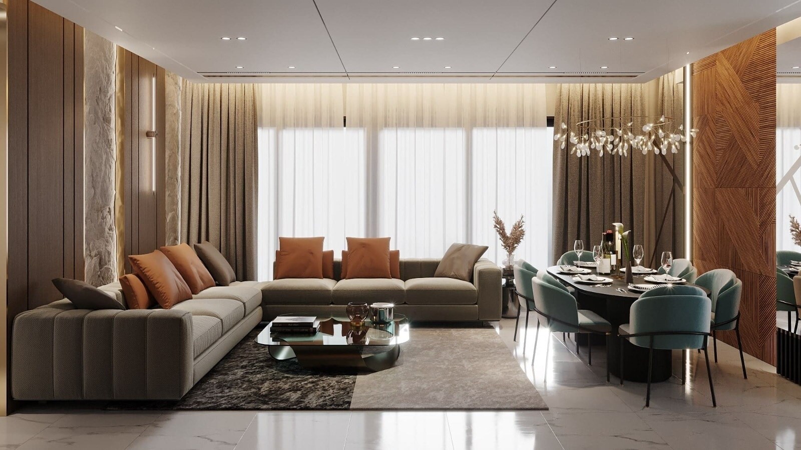 Ajmera Shringaar Apartment Interiors 3